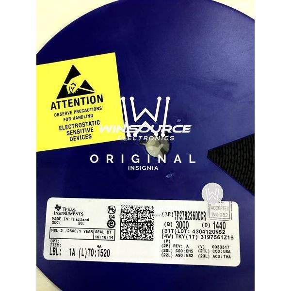 TPS78236DDCR label picture 3