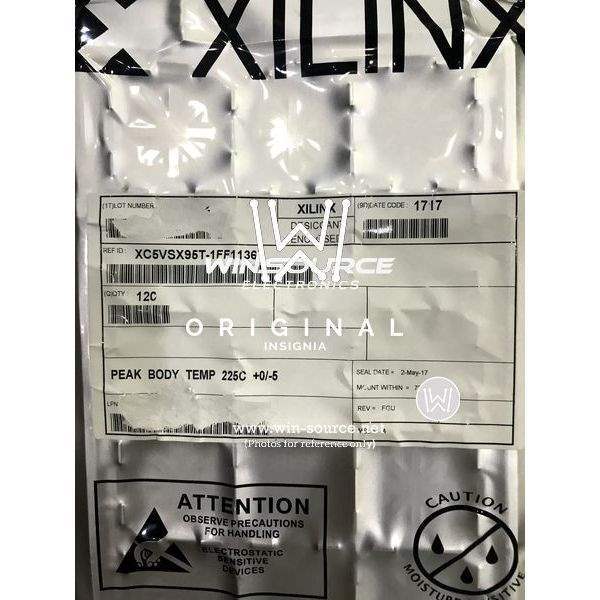 XC5VSX95T-1FF1136I label picture