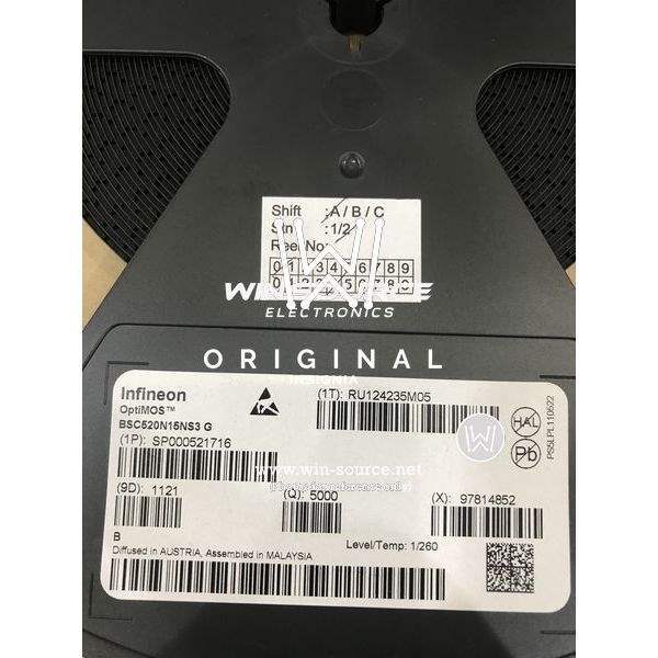 BSC520N15NS3G label picture 2