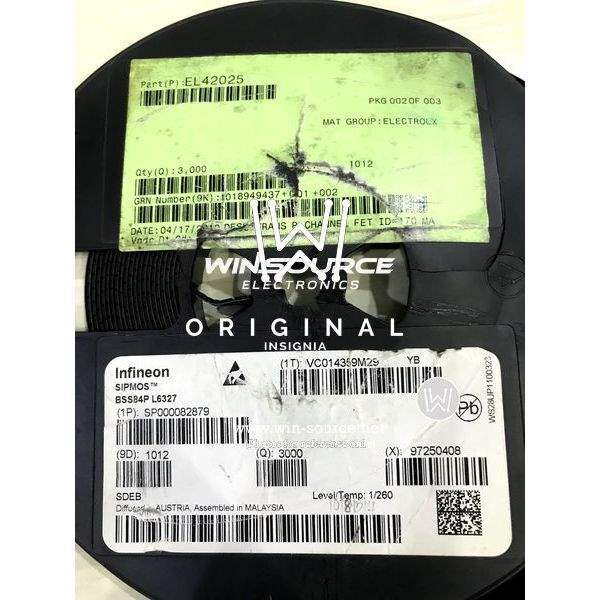 BSS84P L6327 label picture