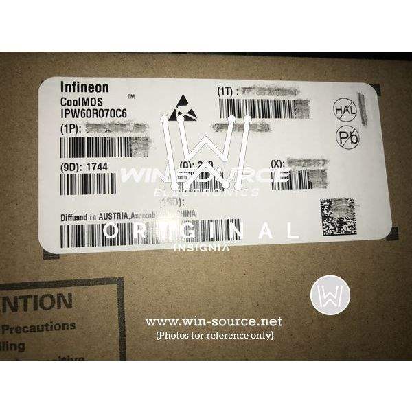 IPW60R070C6 label picture 2