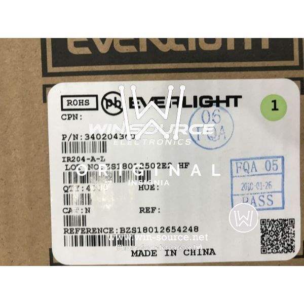 IR204-A-L label picture 4