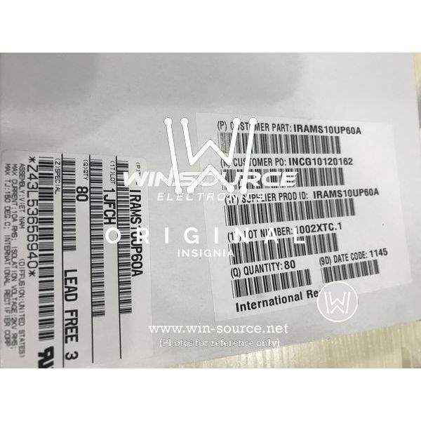 IRAMS10UP60A label picture 2