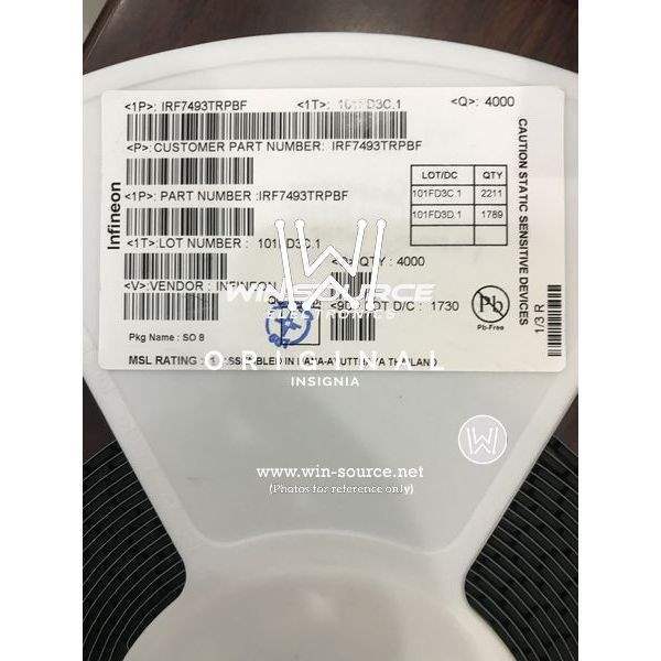 IRF7493TRPBF label picture