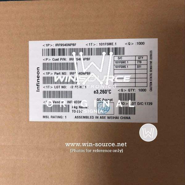 IRF9540NPBF label picture 2