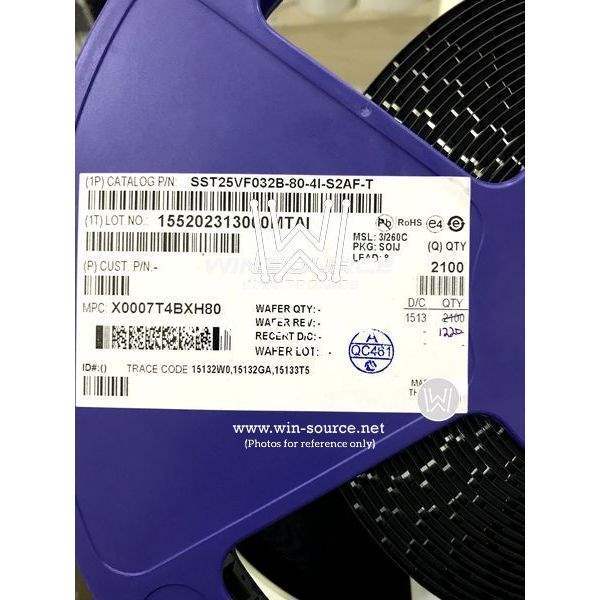 SST25VF032B-80-4I-S2AF-T label picture