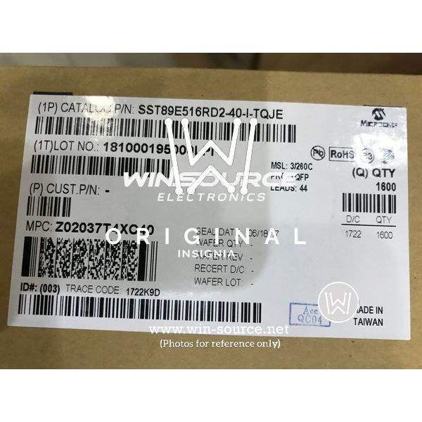 SST89E516RD2-40-I-TQJE label picture 6