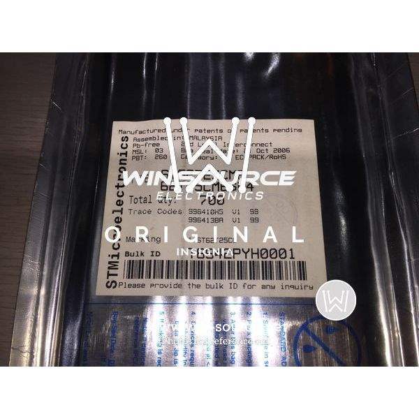 ST62T25CM6 label picture 2