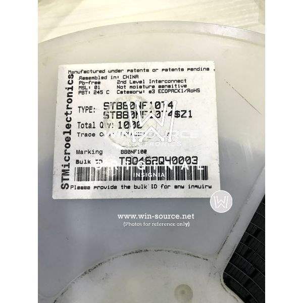 STB80NF10T4 label picture