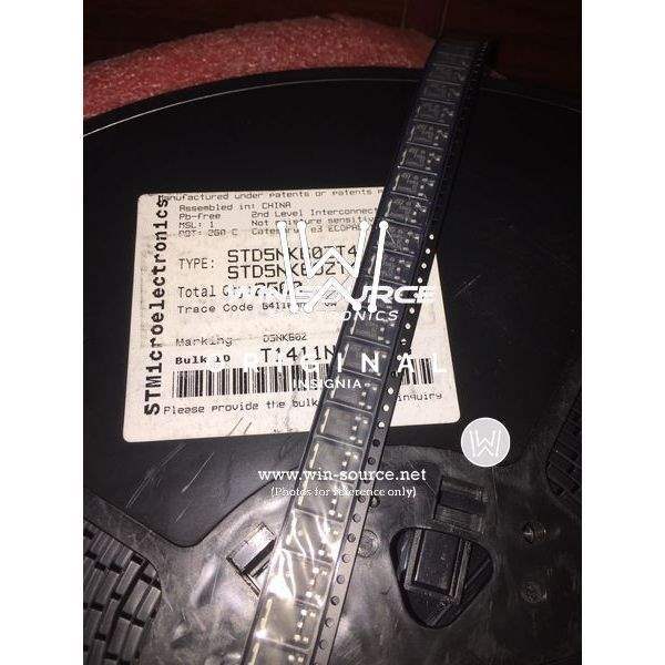 STD5NK60ZT4 real image