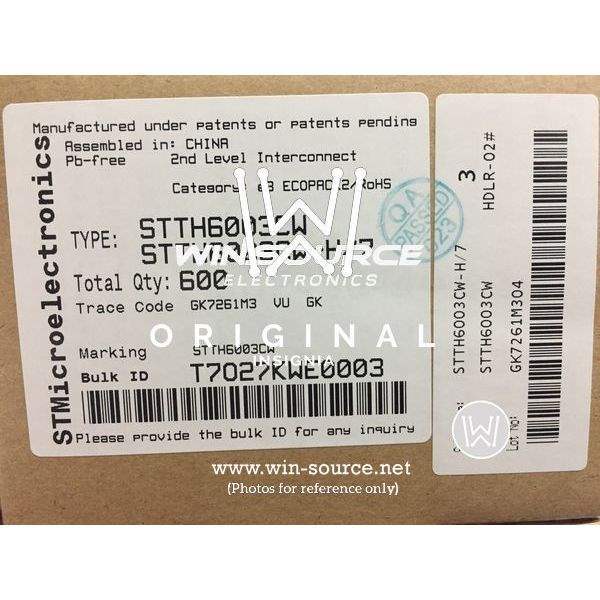 STTH6003CW  label picture