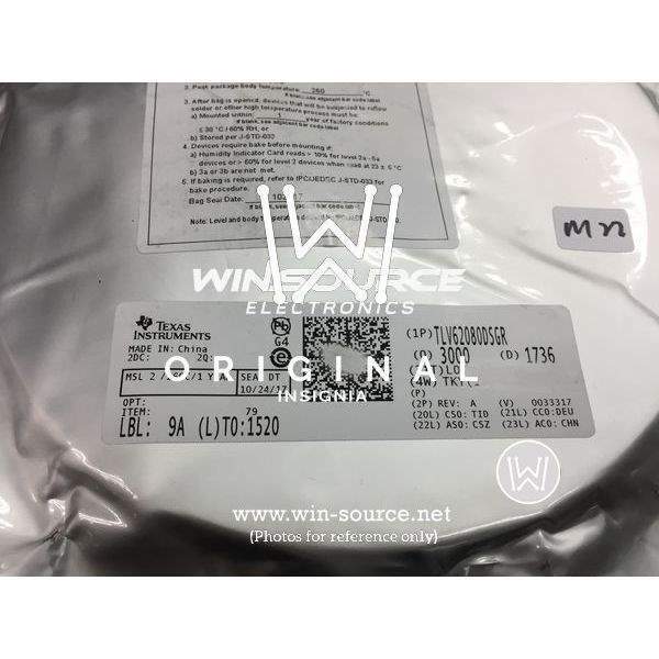  TLV62080DSG label picture