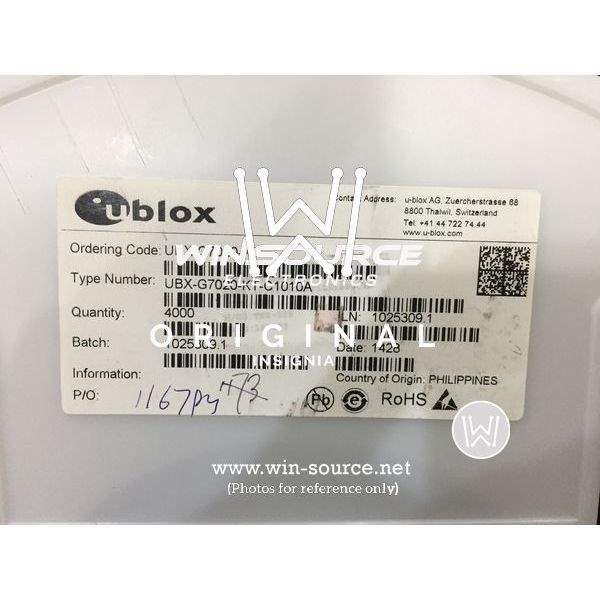 UBX-G7020-KT label picture