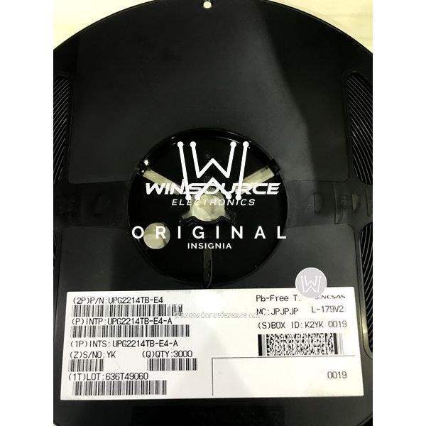 UPG2214TB-E4-A  label picture