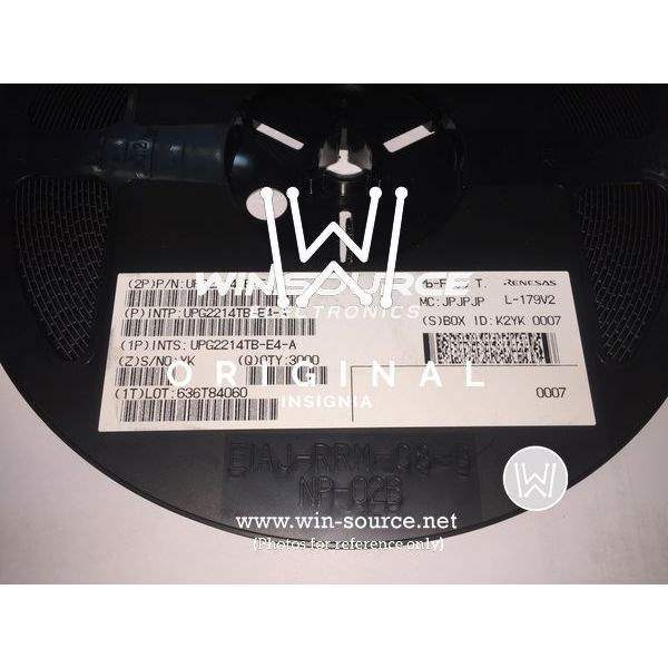 UPG2214TB-E4-A  label picture 2
