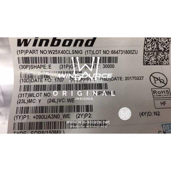 W25X40CLSNIG label picture 2
