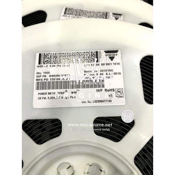 WSR2R0400FEA label picture
