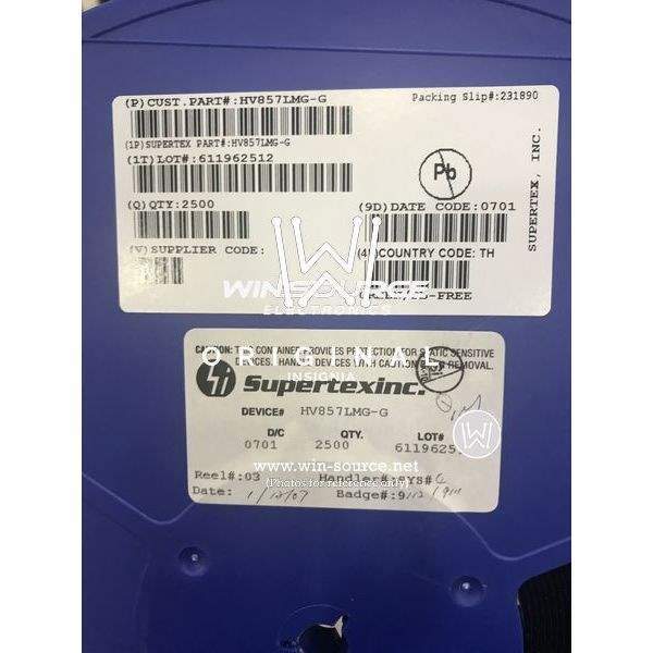 HV857LMG-G label picture