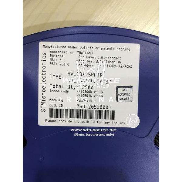 HVLED815PF label picture 2