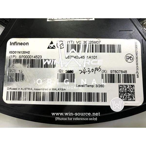 IGD01N120H2 label picture