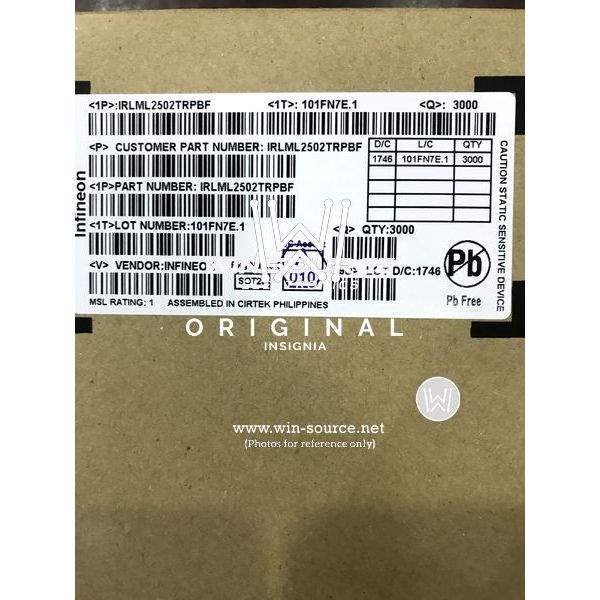 IRLML2502 label picture 3