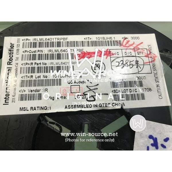 IRLML6401TRPBF label picture 2