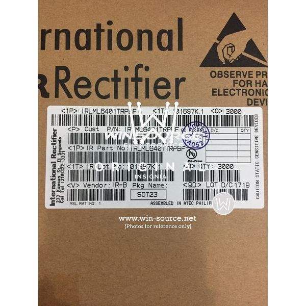 IRLML6401TRPBF label picture 3