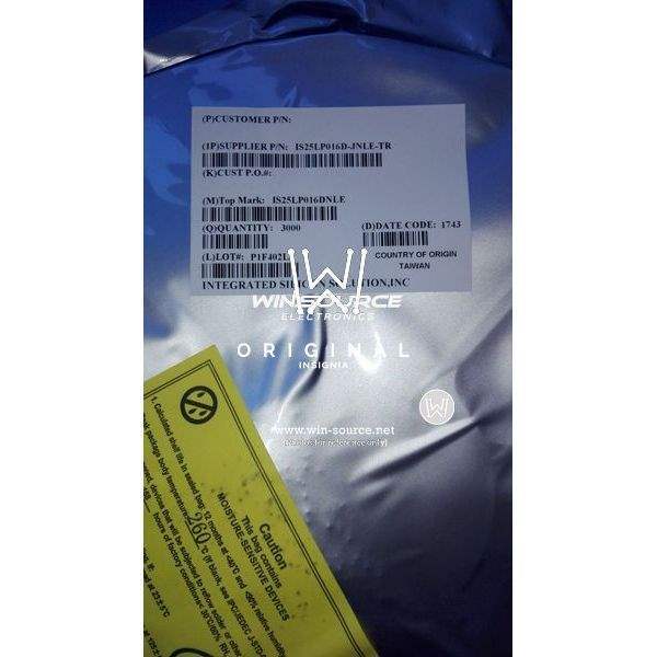 IS25LP016D-JNLE-TR label picture 2