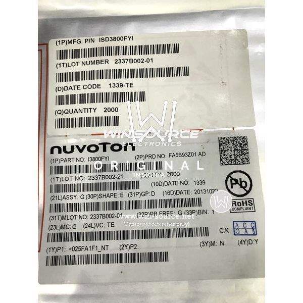 ISD3800FYI label picture