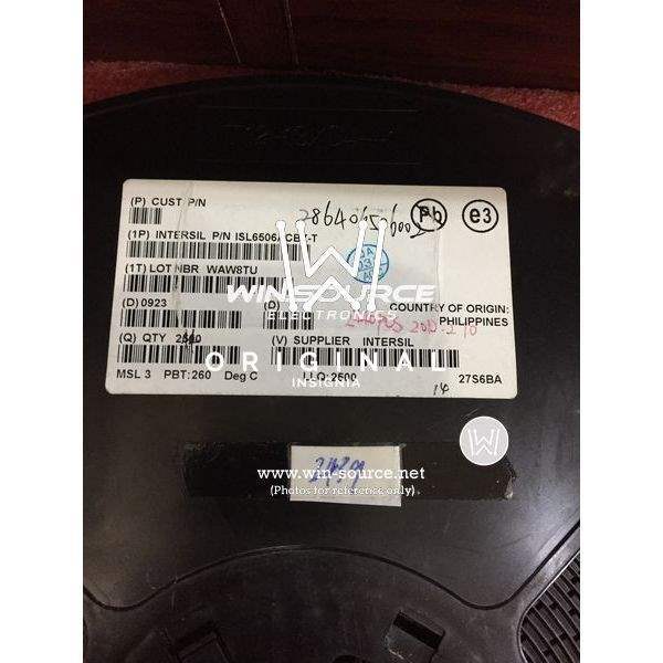 ISL6506ACBZ-T  label picture