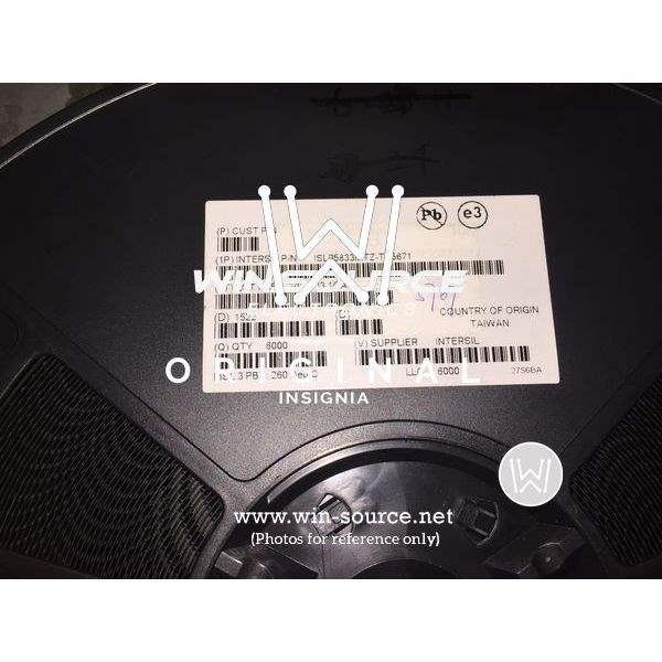 ISL95833IRTZ-TR5671 label picture