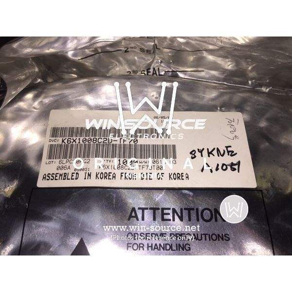 K6X1008C2D-TF70 label picture