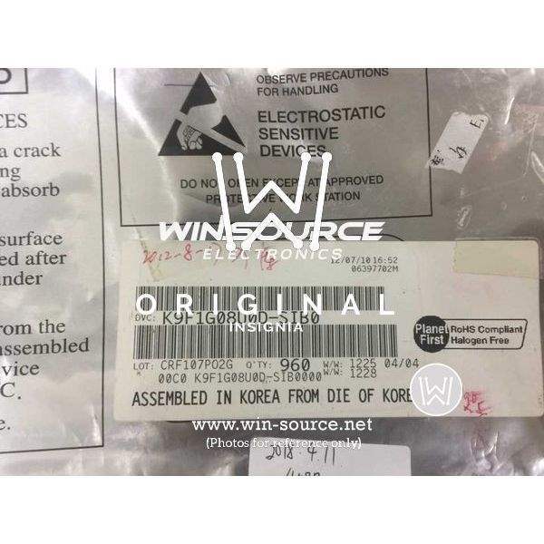 K9F1G08U0D-SIB0 label picture
