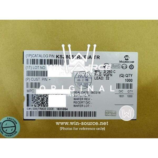 KSZ8081RNBIA-TR label picture