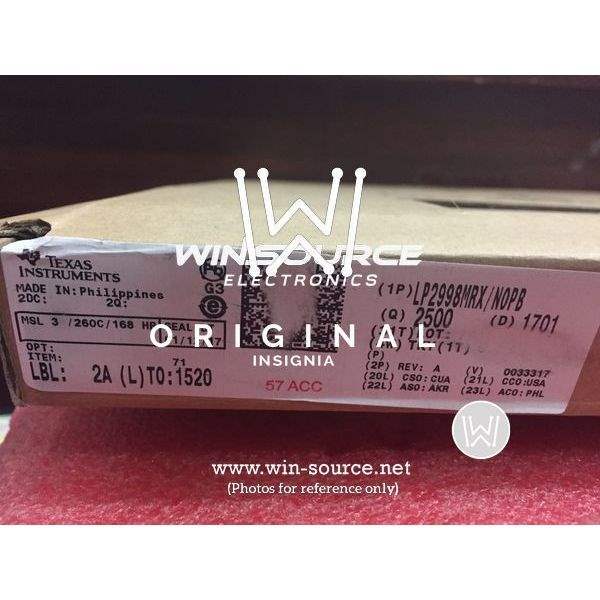  LP2998MRX/NOPB label picture