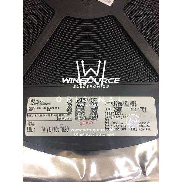  LP2998MRX label picture 3
