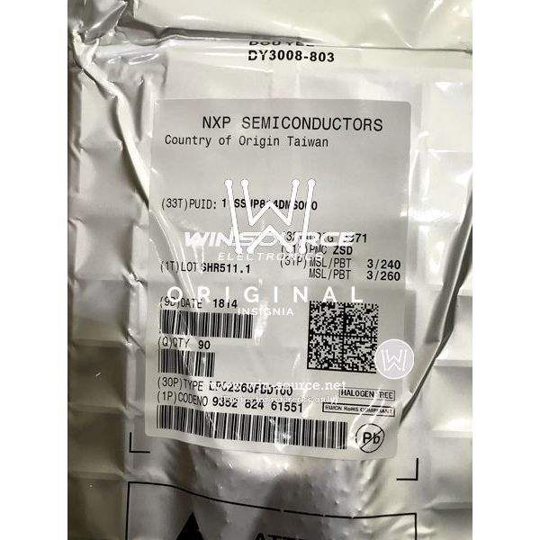 LPC2368FBD100 label picture