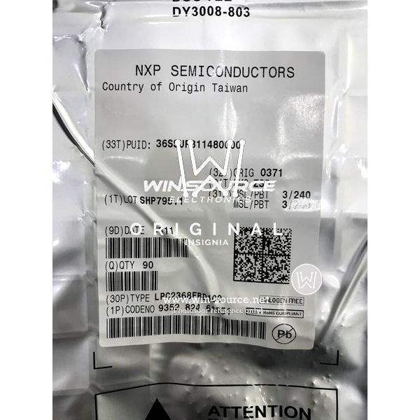  LPC2368FBD100,551 label picture