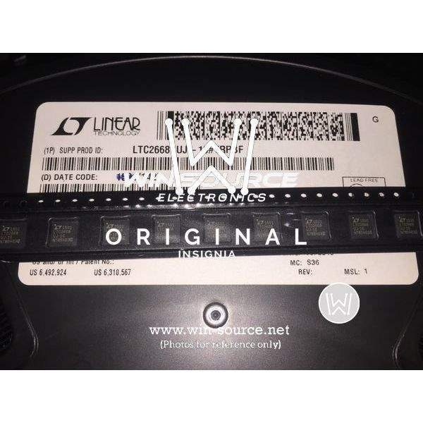 LTC2668CUJ-16 real image