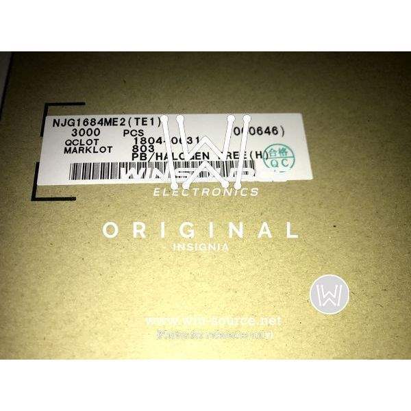 NJG1684ME2-TE1 label picture