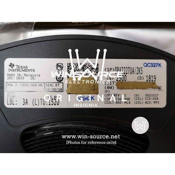 OPA2227UA/2K5E4 label picture