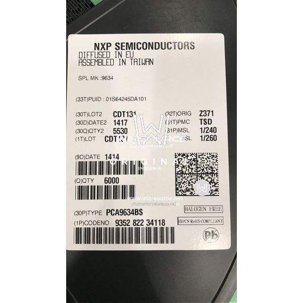 PCA9634BS label picture