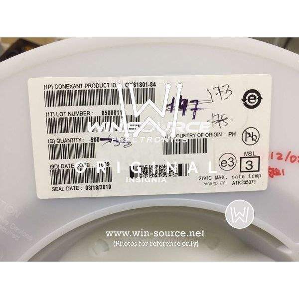  CX81801-84 label picture