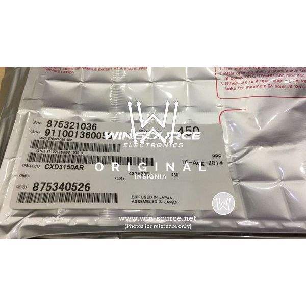  CXD3150AR label picture