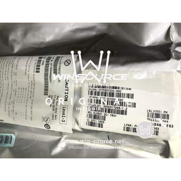 CY7C63723C-SXC label picture