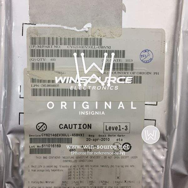 CY62146EV30LL-45BVXI label picture