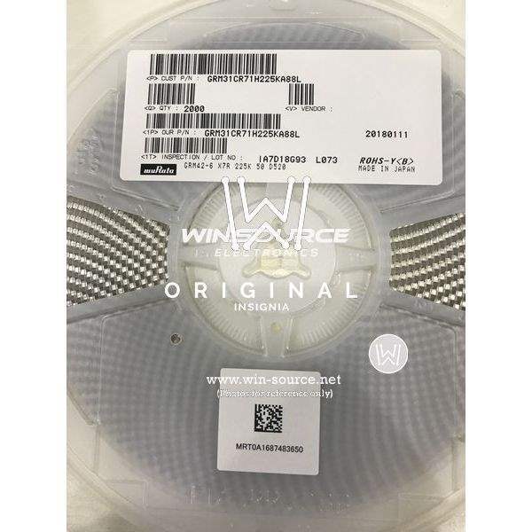 GRM31CR71H225KA88L label picture 2
