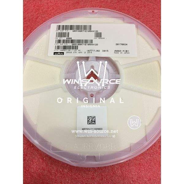 GRM188R71E105KA12D  label picture 7