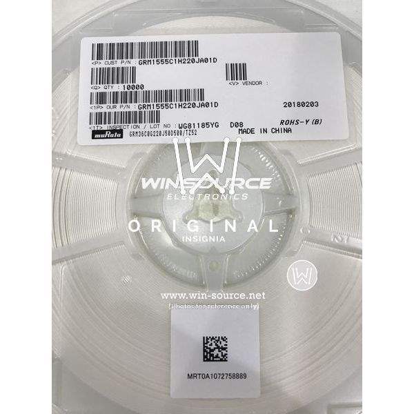 GRM1555C1H220JA01D label picture 4
