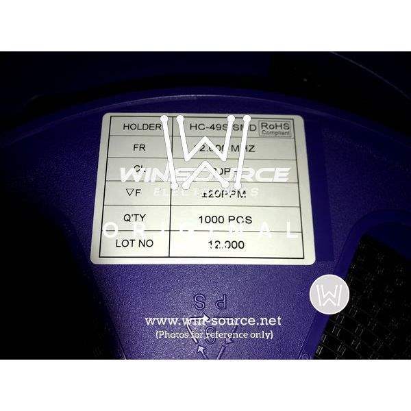 HC-49S label picture